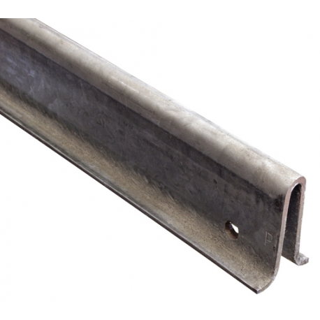 Pemko 298/3000 Henderson Bottom Rail Steel, Length-3 m For Sliding & Folding Door