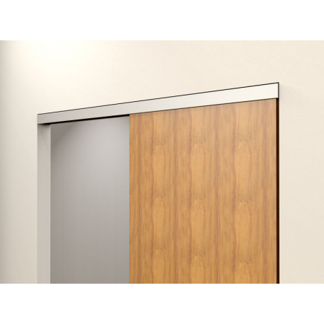 Pemko H180A Sliding Door Kit, 180lb/Panel, Finish-Clear Anodized Aluminum