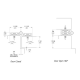 Markar FS301 Full Surface 1/8" Inset Pin & Barrel Hinge