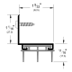 Pemko 2113 L-Shaped Door Shoe w/ Eco-V Insert