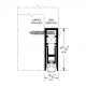 Pemko 4131 Surface Applied or Semi-Mortise Automatic Door Bottom