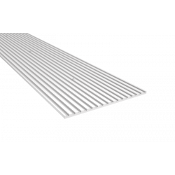 Pemko 228 Floor Plate w/ Safety Tread, 8" W x 1/4" H