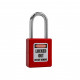 Paclock PL410-PRO Pro-Series 7-Pin Thermoplastic Lock Out, Tag Out Padlock, 1/4" Shackle Dia.