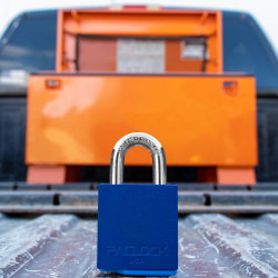 Paclock 10A Standard Rekeyable Aluminum Job Box Lock