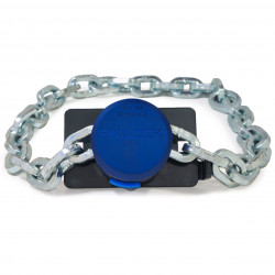 Paclock KiK-6A Key-in-Knob/Lever Compatible Puck-Link Aluminum Chain Locking System For 3/8" Chain