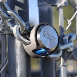 Paclock KiK-5S PAC-LINK Key-in-Knob/Lever Compatible Stainless Steel Chain Locking System For 1/2" Chain