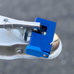Paclock UCS-88A Hidden Shackle Trailer Coupler Lock - Aluminum, Universal Cylinder System