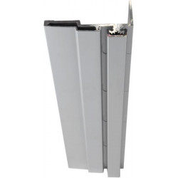 ABH A213 Aluminum Continuous Geared Hinges Half Surface Models Center Hung Doors