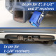 Paclock KT-TL80-125-250 Locking Hitch Pin Kit For 1-1/4" & 2", 2.5", 3" Receivers, Standard Rekeyable