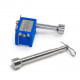 Paclock KT-TL80-125-250 Locking Hitch Pin Kit For 1-1/4" & 2", 2.5", 3" Receivers, Standard Rekeyable