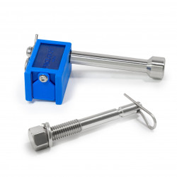 Paclock KT-TL80-250-YK-1 Locking Hitch Pin Kit For 2", 2.5", 3" & Yakima Bike Racks, Standard Rekeyable