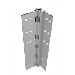 ABH A130 Aluminum Continuous Geared Fully Concealed Safety Hinge 1/16" Inset 