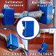 Paclock UCS-82A Hidden Shackle Aluminum Container Door Lock, Universal Cylinder System