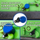 Paclock UCS-84A Aluminum Mountable Hidden-Shackle Roll-Up Door Lock, Universal Cylinder System