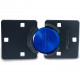 Paclock UCS-7 Hidden Shackle Flat-Back Puck & Hasp Combo Kit, Universal Cylinder System