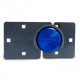 Paclock UCS-7 Hidden Shackle Flat-Back Puck & Hasp Combo Kit, Universal Cylinder System