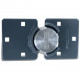 Paclock UCS-7 Hidden Shackle Flat-Back Puck & Hasp Combo Kit, Universal Cylinder System