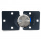 Paclock KT LFIC-2173 LFIC Compatible Hidden Shackle Flat-Back Puck & Hasp Combo Kit