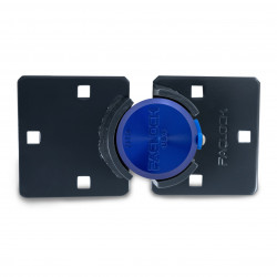 Paclock KT KiK-2173 Key-in-Knob/Lever Compatible Hidden Shackle Flat-Back Puck & Hasp Combo Kit