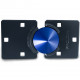 Paclock KT KiK-2177 Key-in-Knob/Lever Compatible Hidden Shackle Cone-Shaped Puck & Hasp Combo Kit