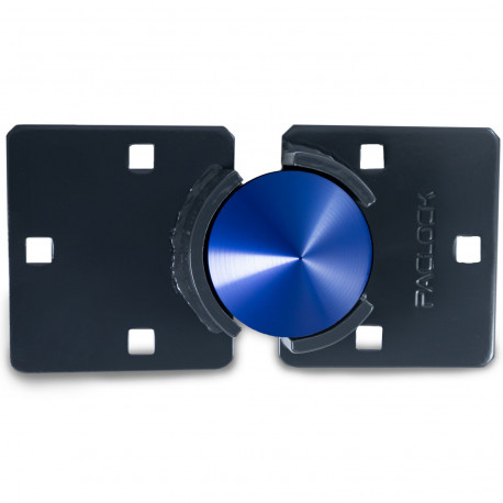 Paclock KT KiK-2177 Key-in-Knob/Lever Compatible Hidden Shackle Cone-Shaped Puck & Hasp Combo Kit