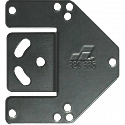 SECO-LARM E-931ACC-BLS8Q Wall Mounting Bracket for IR Photoelectric Beam Sensors