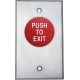 Camden CM-4085 Spring Return, DPST 160 Sec Pneumatic Timer (ADA), Mushroom Push Button Single Gang Faceplate