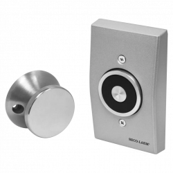 SECO-LARM DH-171SQ Magnetic Door Holder - Flush-Mount, UL Listed