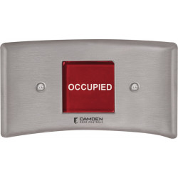 Camden CM-AF503 Single Gang LED Illuminated Annunciator, Curved Profile