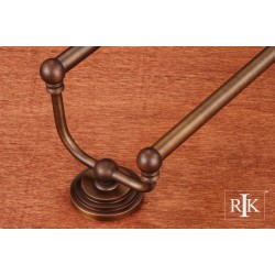 RKI STAE 9 24" Step Up Base Double Towel Bar