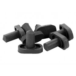 Don-Jo 1609 Door Silencers Gray
