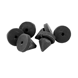 Don-Jo 1608 Door Silencers Gray