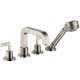 Axor 39454001 HANSGROHE-39454821 Citterio 4-Hole Roman Tub Set Trim with Lever Handles