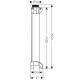 Axor 40878180 Basic Set, ShowerCollection Shelf, Long