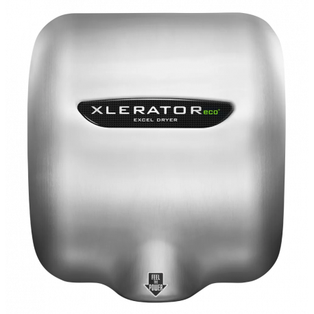 Excel Dryer Inc. XL-SB-ECO Xlerator Eco Hand Dryer, Brushed Stainless Steel Cover