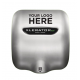 Excel Dryer Inc. XL-SB-SI-ECO Xlerator Eco Hand Dryer, Brushed Stainless Steel Cover, Special Image (Digital Graphic)