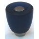 Cal Crystal Cal Crystal 108-CM006pc 108-CM Athens Collection Polyester Round Knob with Solid Brass Base