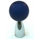 Cal Crystal Cal Crystal 111-CM006pc 111-CM Athens Collection Polyester Sphere Knob with Solid Brass Base