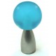 Cal Crystal Cal Crystal 111-CM006pb 111-CM Athens Collection Polyester Sphere Knob with Solid Brass Base
