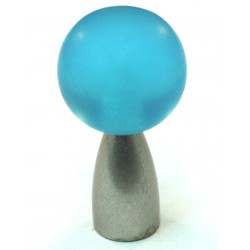 Cal Crystal 111 Athens Collection Polyester w/ Solid Brass Knob, Dia.-22 mm, Proj.-40 mm