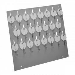 Lund W-30 Wall Panel w/ 1507 Tag, Key Capacity-30
