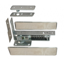 Cal-Royal DAFH8-Y Double-Acting Floor Spring Hinge