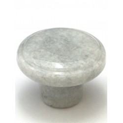 Cal Crystal RG Marble Cabinet Knob, Dia.-1-1/4", Height-7/8"