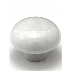 Cal Crystal M-1 Marble Cabinet Knob, Dia.-1-5/8", Height-1-1/4"
