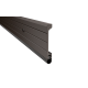 Pemko 290 Standard Jamb Heavy Duty Perimeter Gasket, Profile Height-1-1/2", Width-1/4"