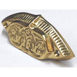 Cal Crystal VB-118 Vintage Brass Collection 3" Jefferson Bin Pull
