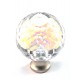 Cal Crystal CALCRYSTAL-M30AB-US3 M30AB Rainbow Faceted Round Cabinet Knob