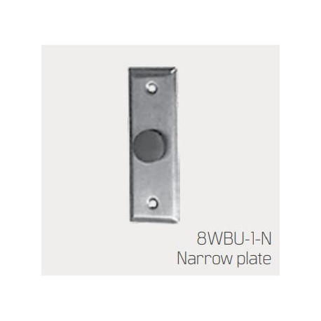Best 8WBU-1-N Narrow Plate (Push Button)