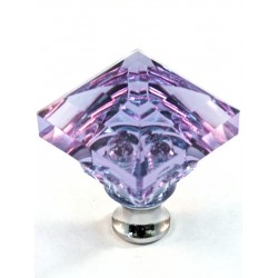 Cal Crystal M995 Crystal Exxel Square Knob