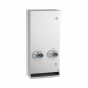 Bobrick B-2706 ClassicSeries Surface-Mounted Napkin-Tampon Dispenser, Finish-Satin